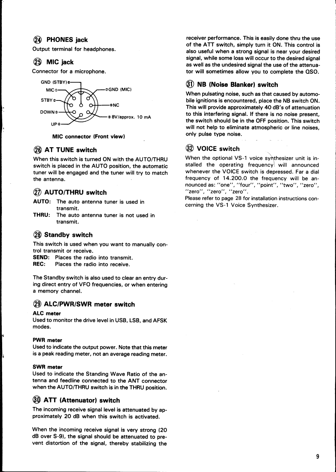 Kenwood TS-440S manual 