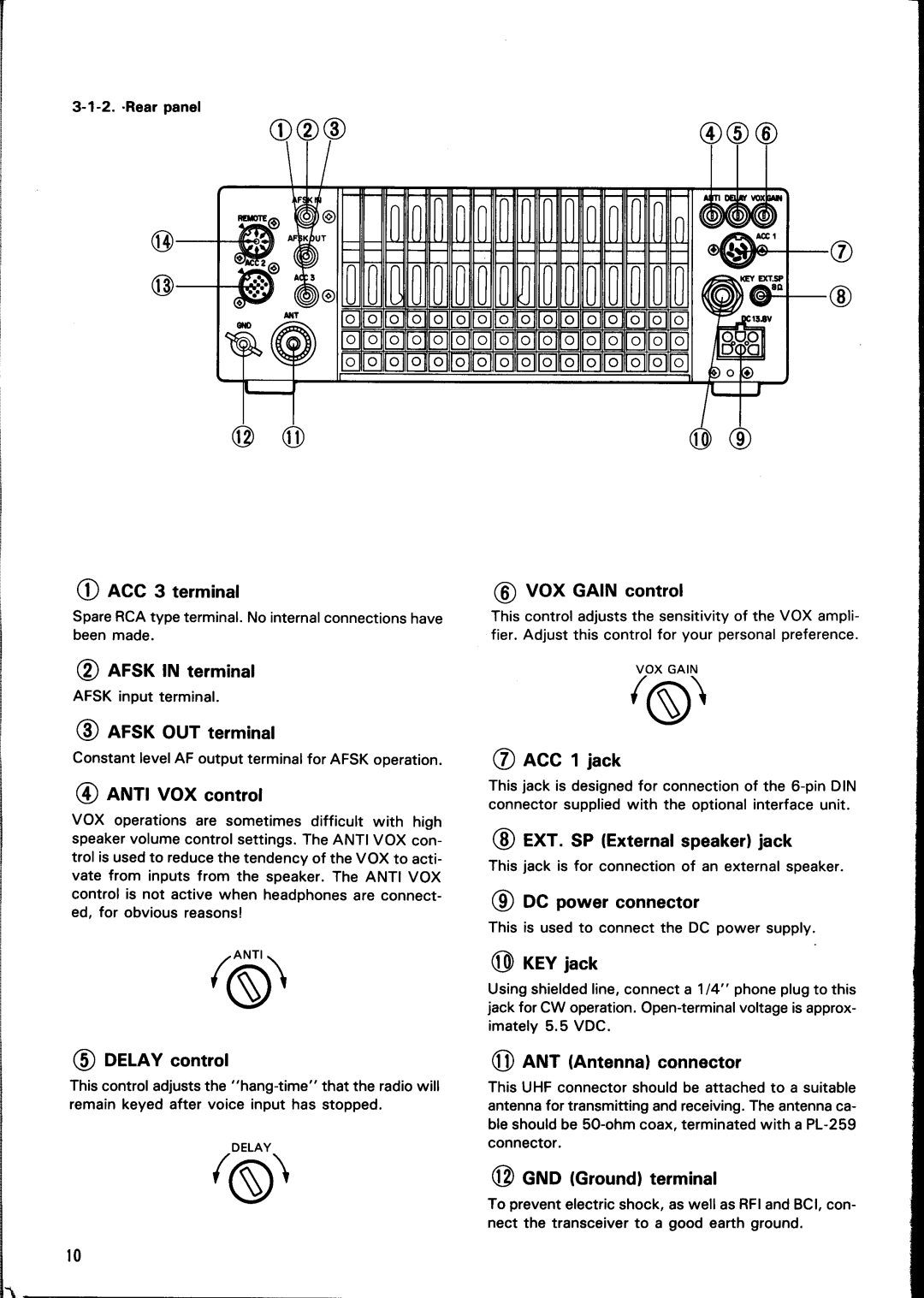 Kenwood TS-440S manual 