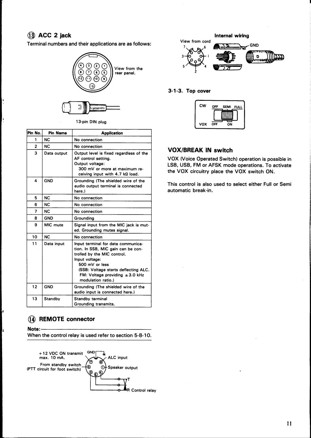 Kenwood TS-440S manual 