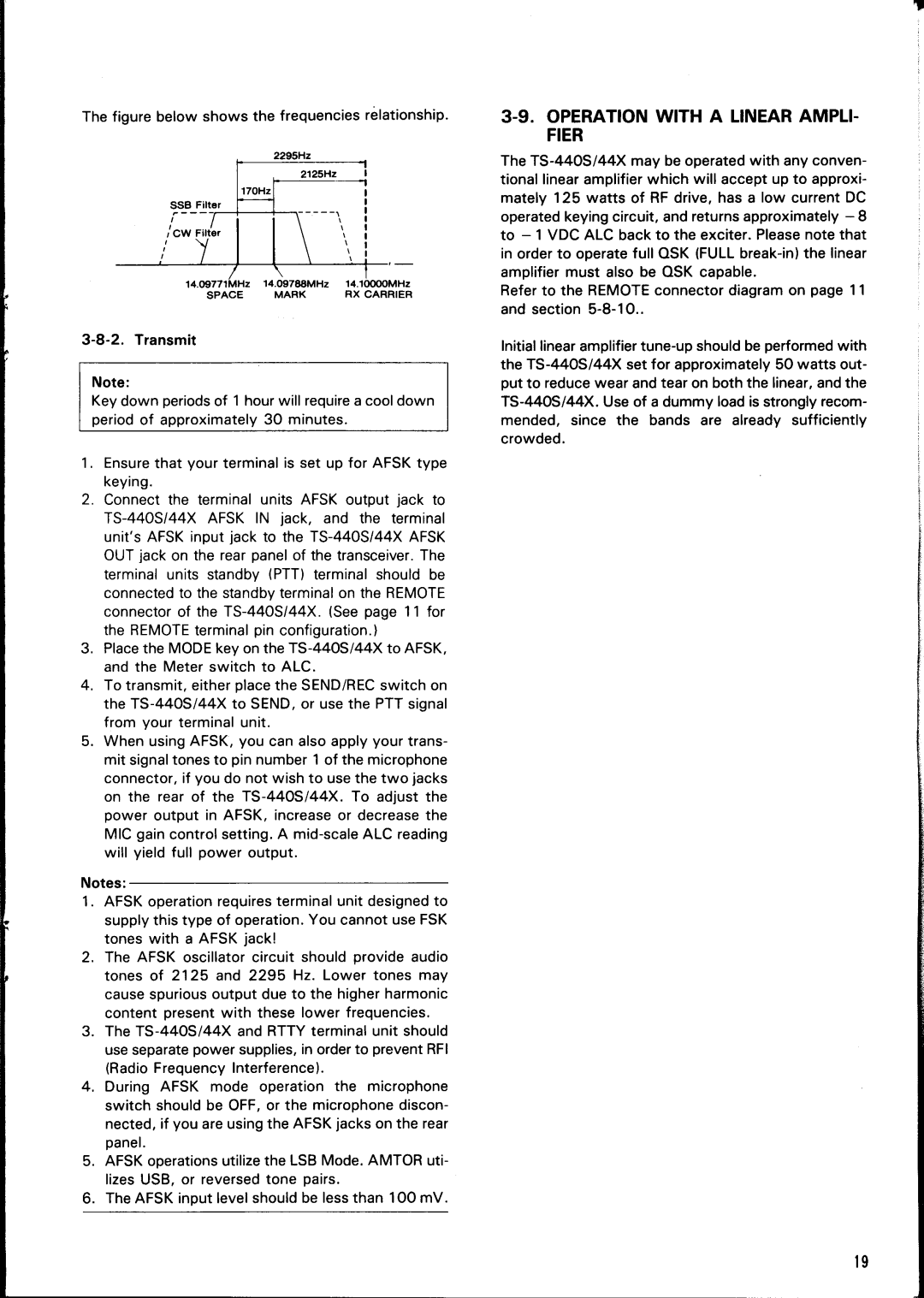 Kenwood TS-440S manual 