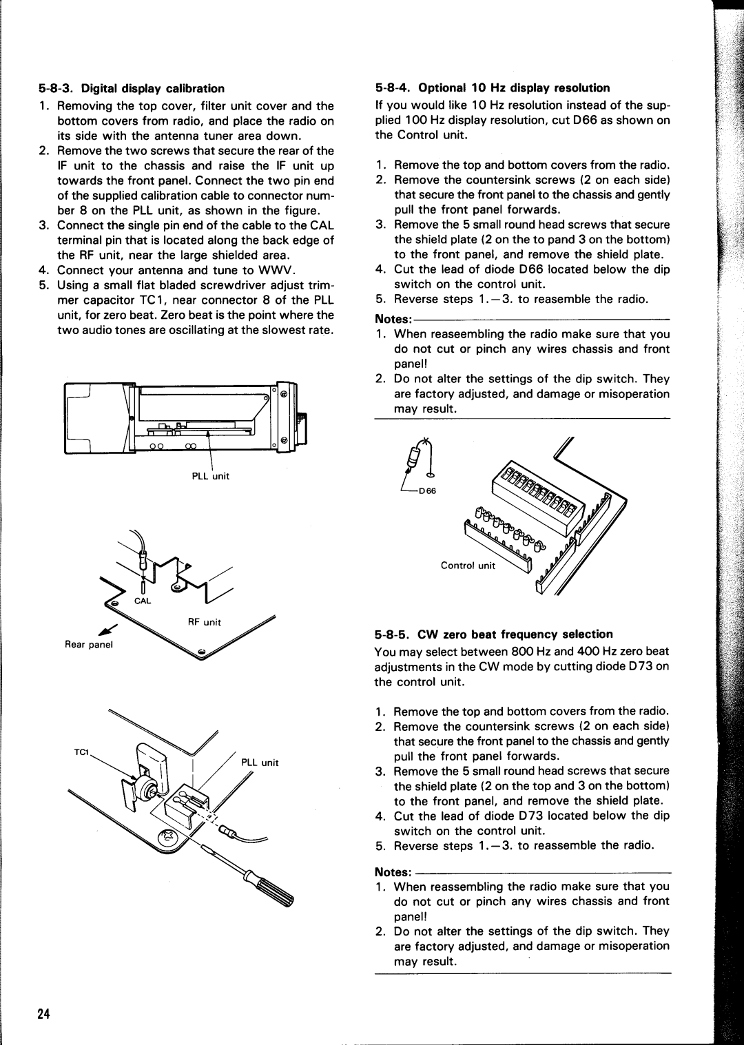 Kenwood TS-440S manual 