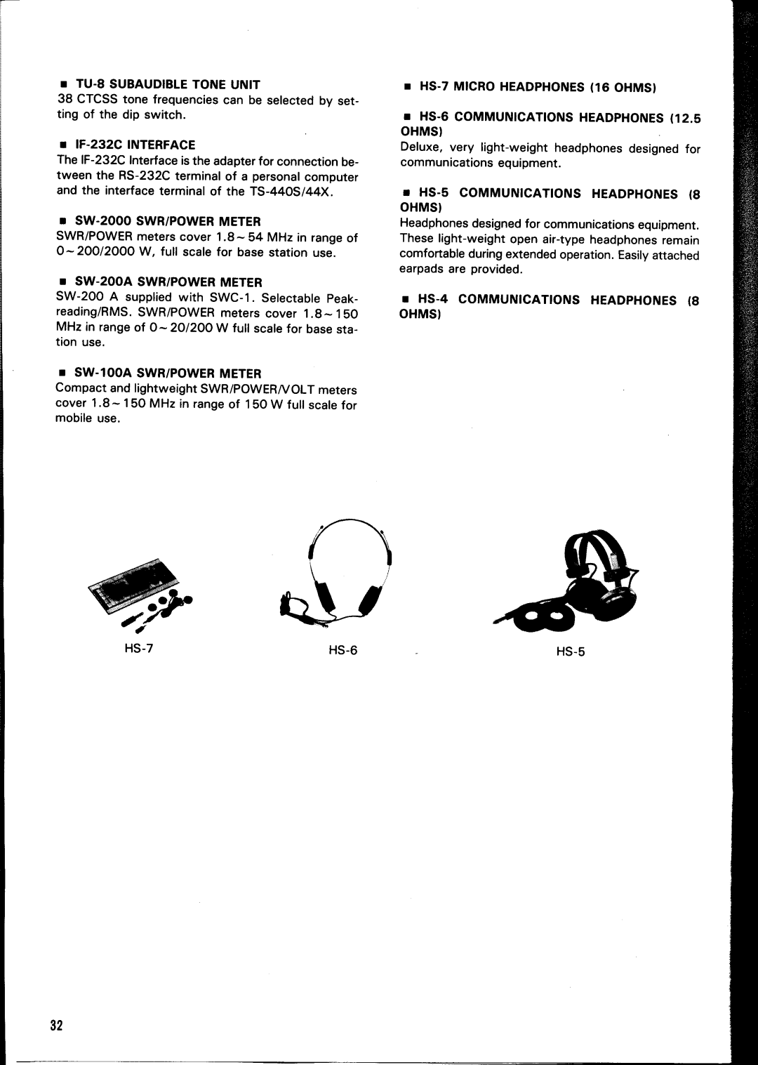 Kenwood TS-440S manual 