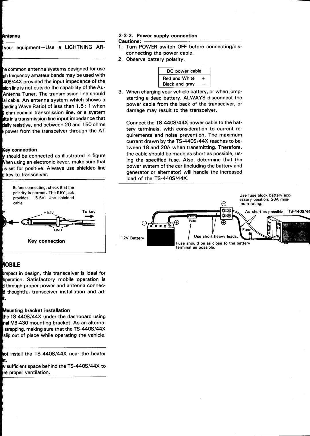 Kenwood TS-440S manual 