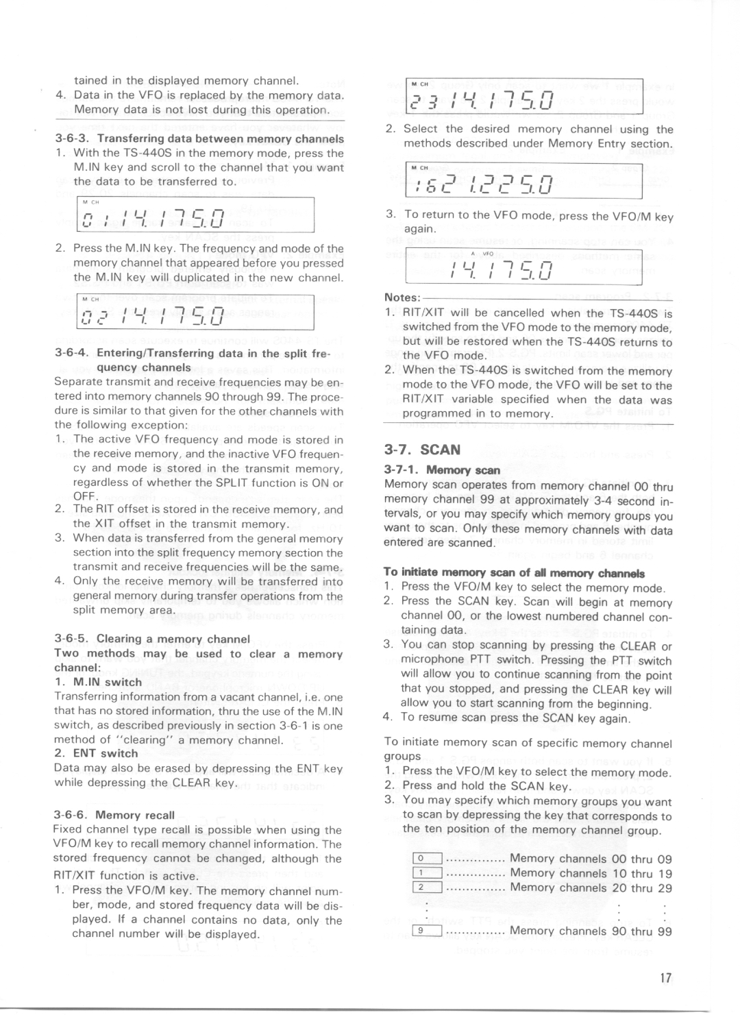 Kenwood TS-440S manual 