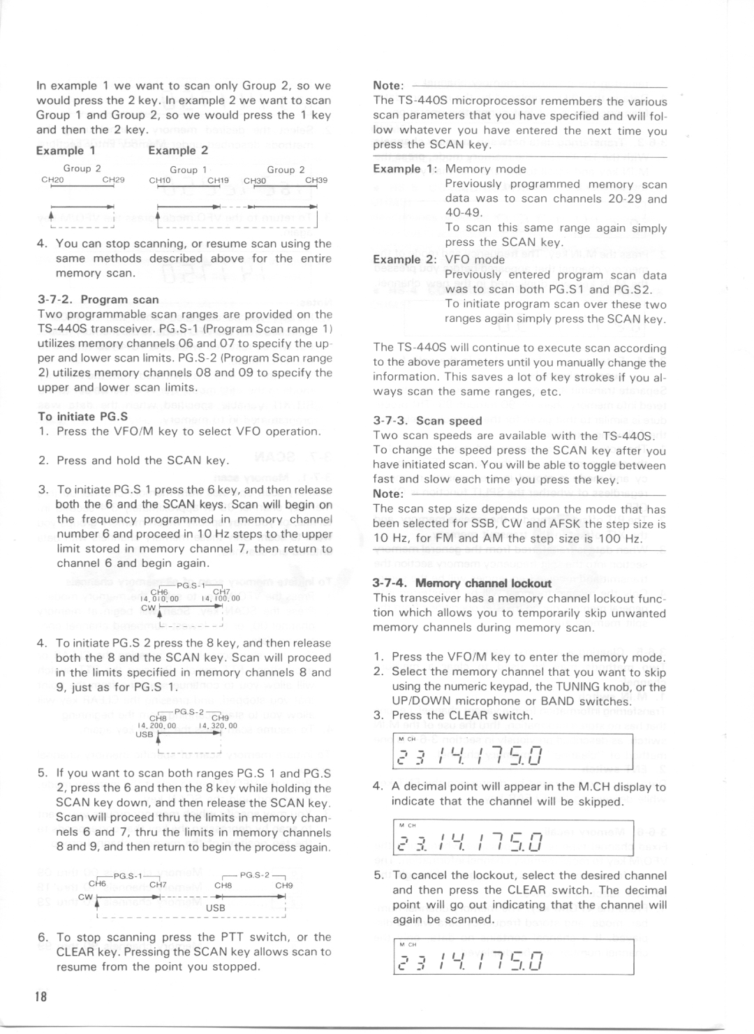 Kenwood TS-440S manual 