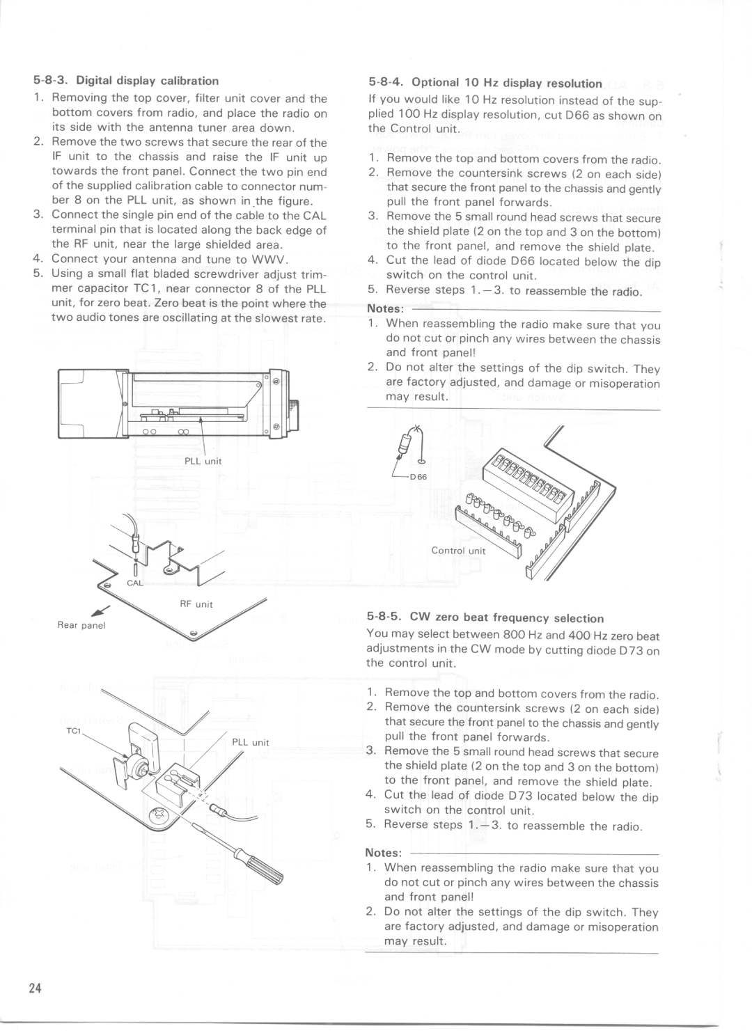 Kenwood TS-440S manual 