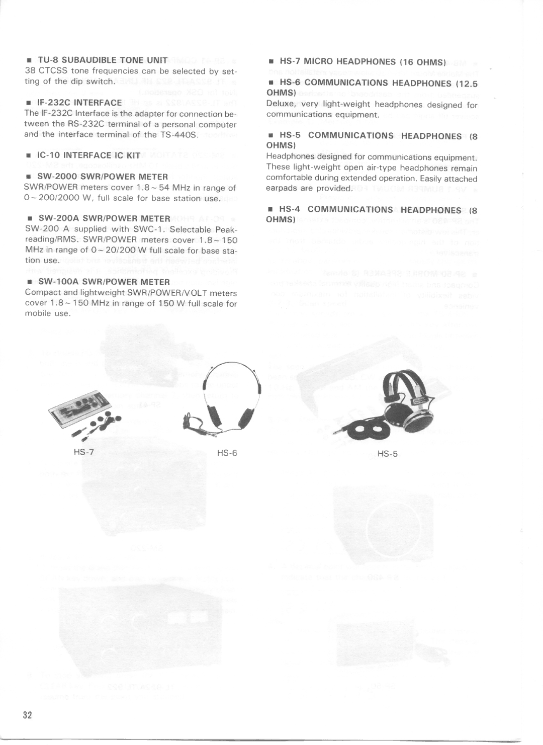 Kenwood TS-440S manual 