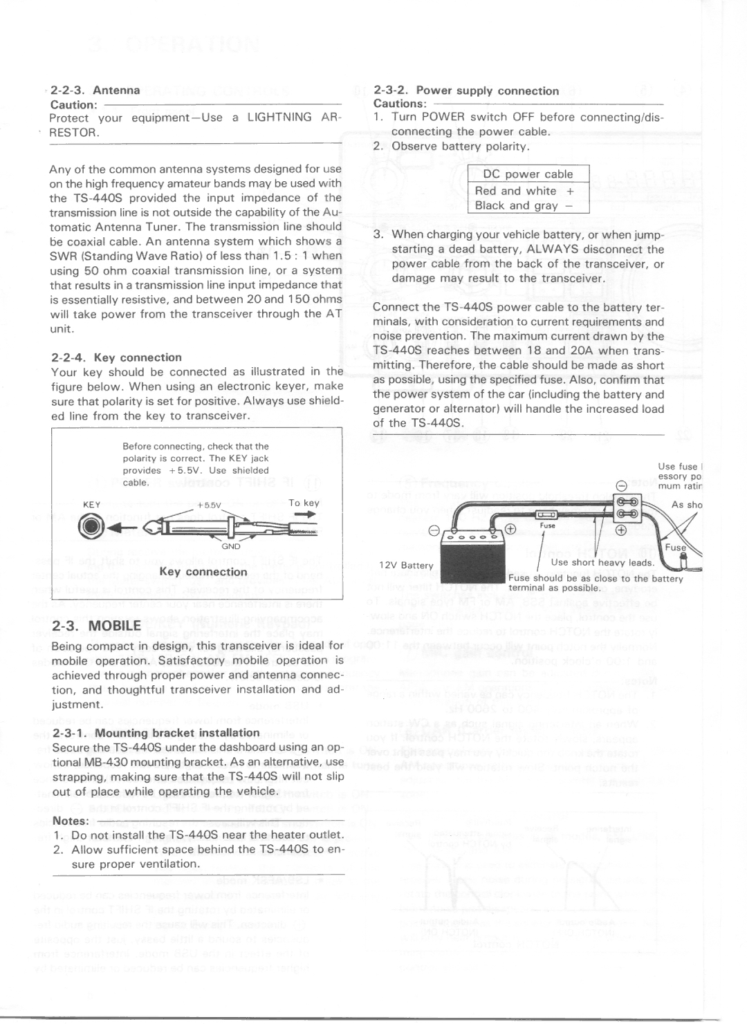 Kenwood TS-440S manual 