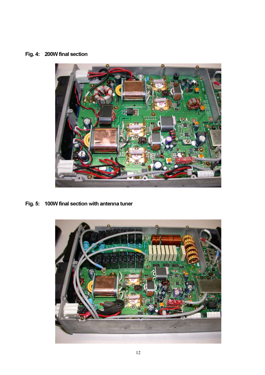 Kenwood TS-480 manual 200W final section 