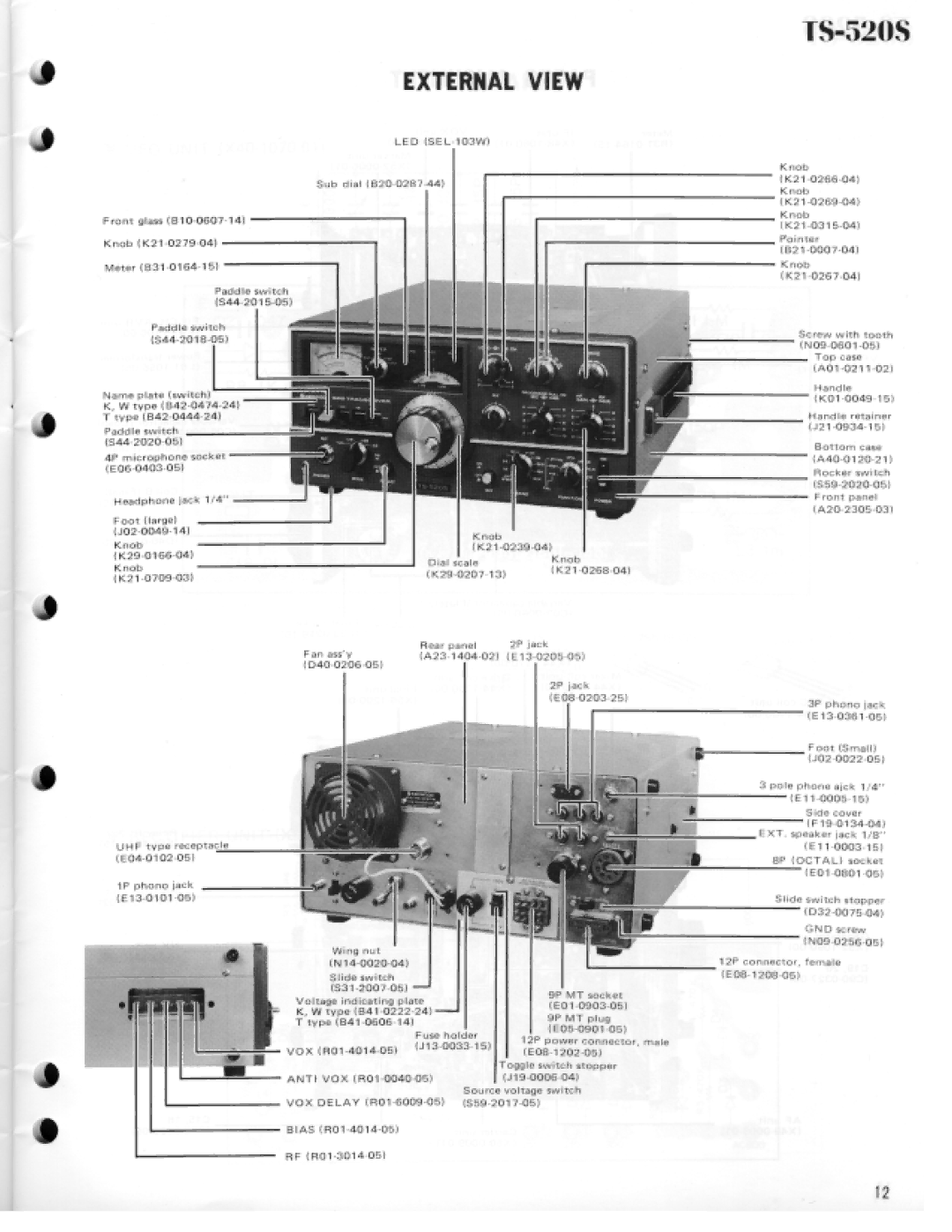 Kenwood TS-520S manual 