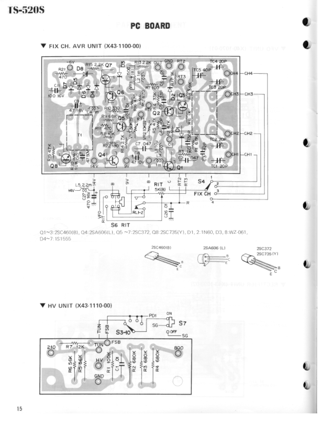 Kenwood TS-520S manual 