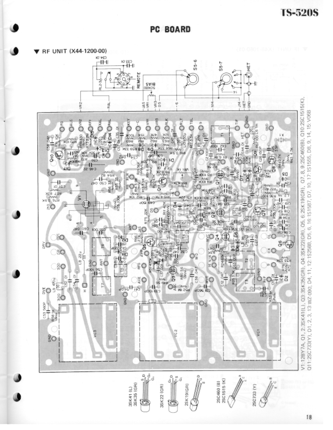 Kenwood TS-520S manual 