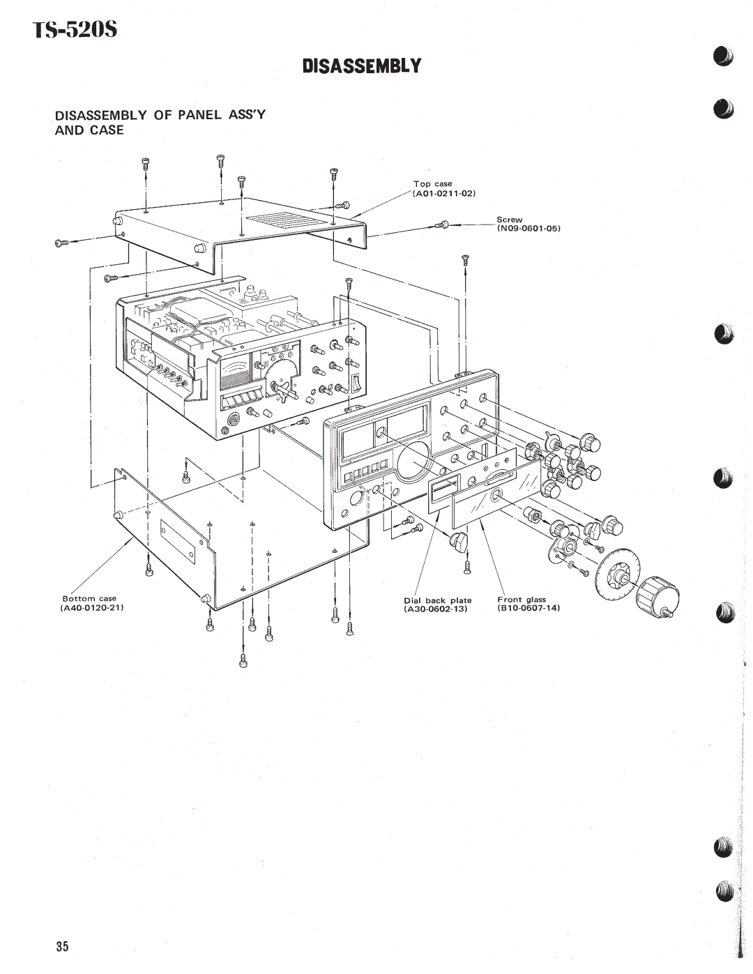 Kenwood TS-520S manual 