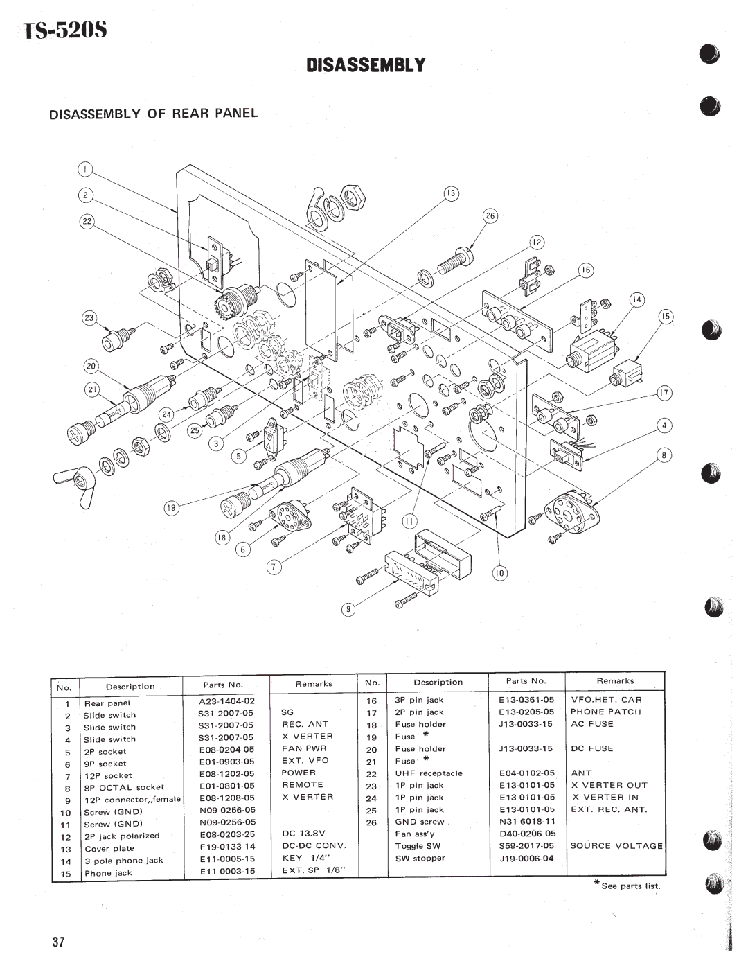 Kenwood TS-520S manual 