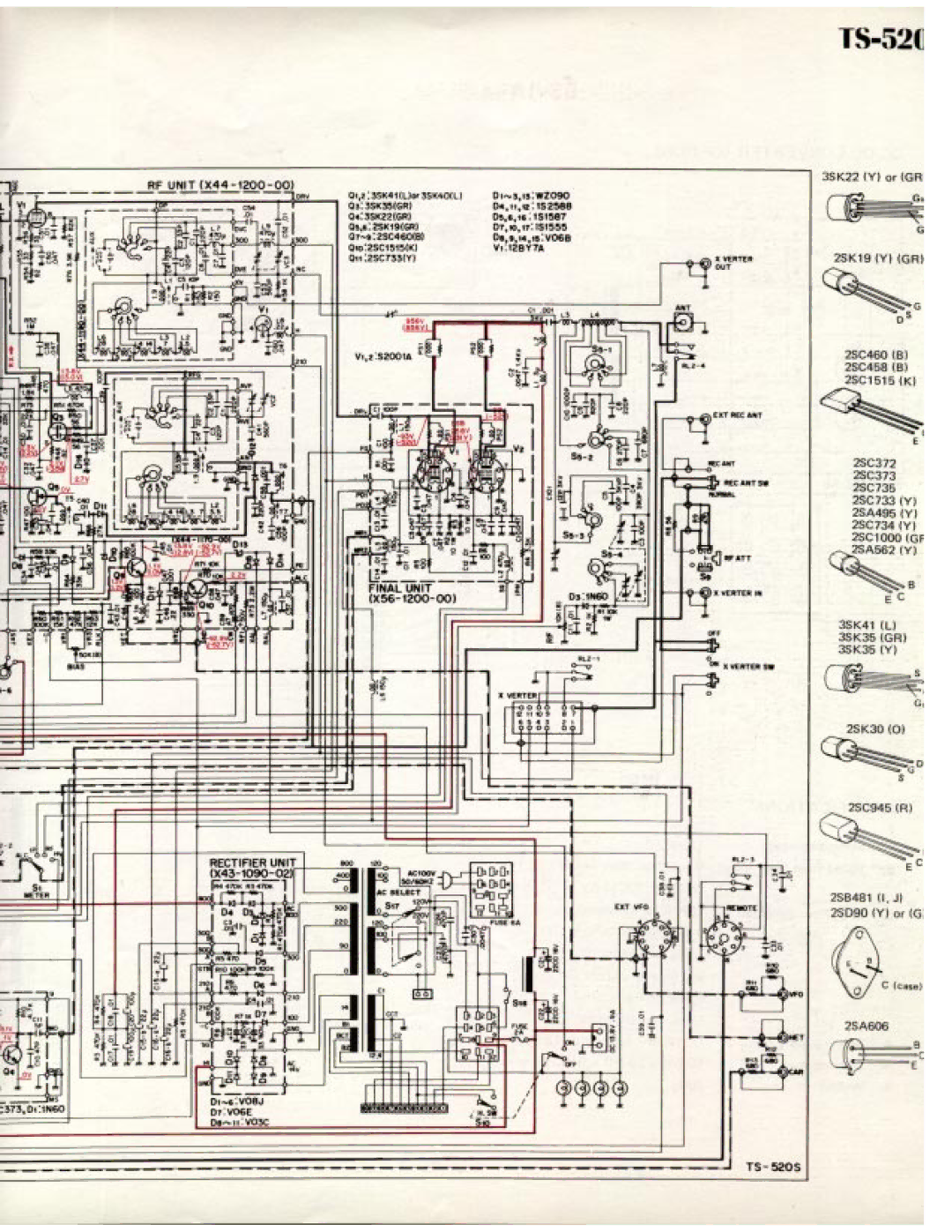 Kenwood TS-520S manual 