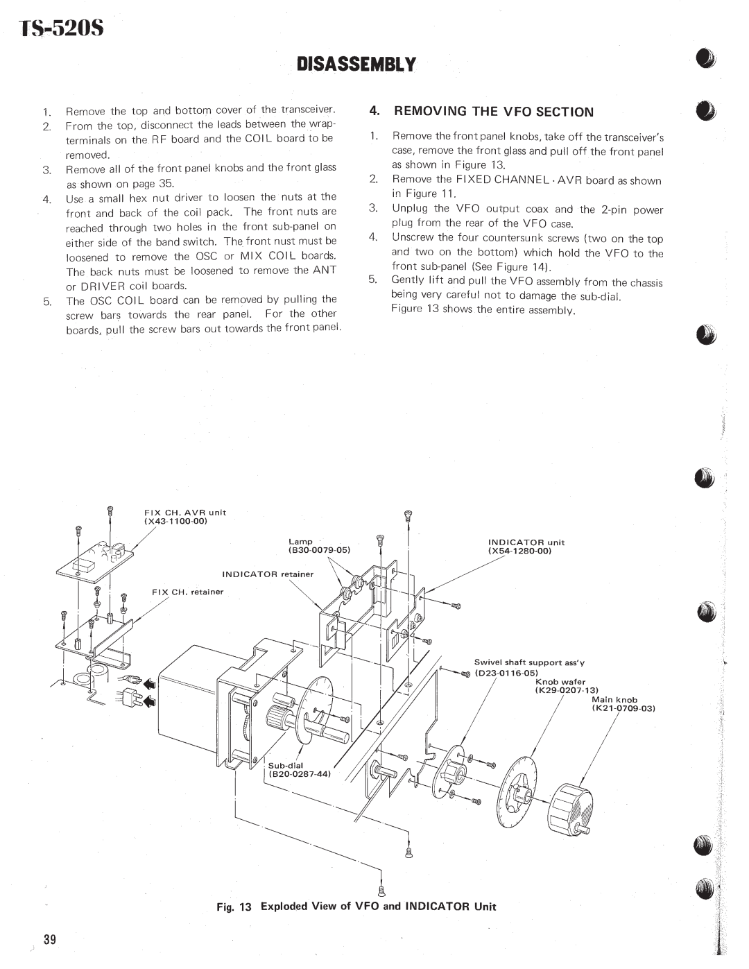 Kenwood TS-520S manual 