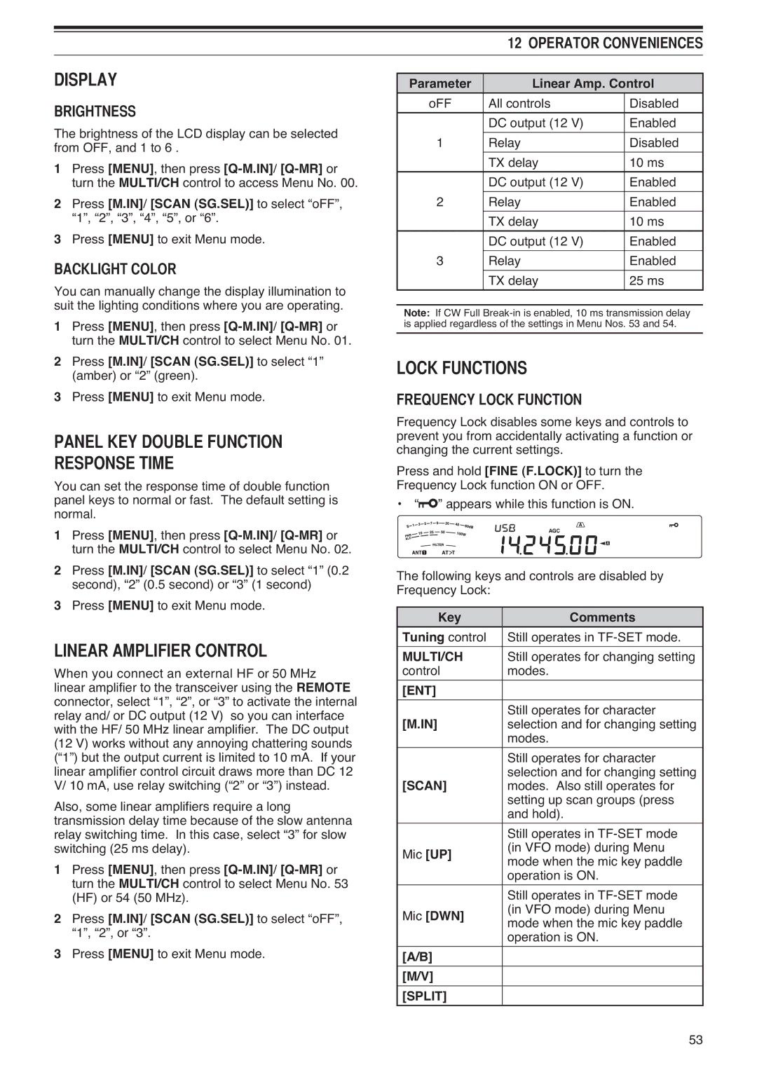 Kenwood TS-590S instruction manual 63/$, $5$03/,,5&21752, 81&7,216 