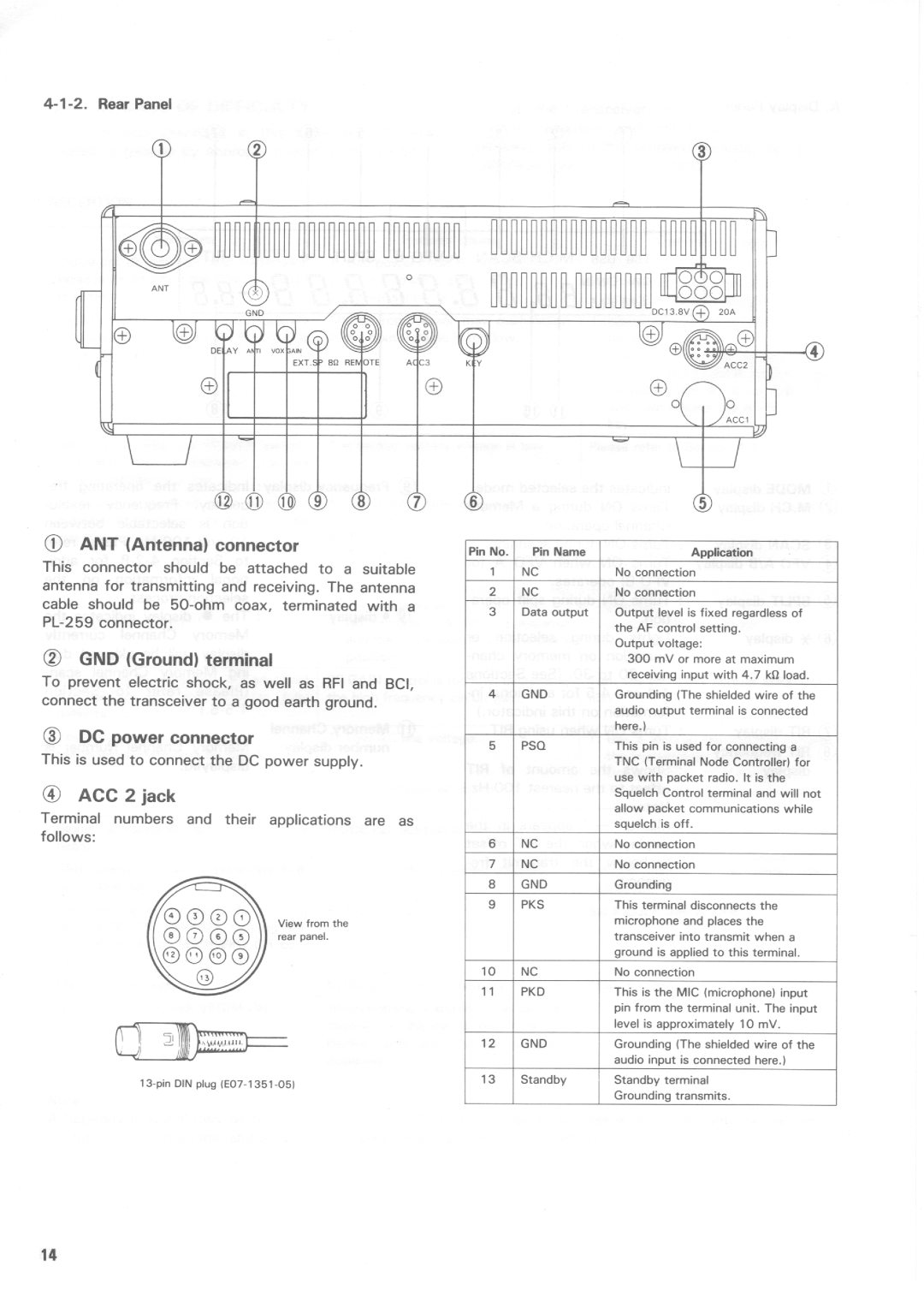 Kenwood TS-680S, TS-140S manual 