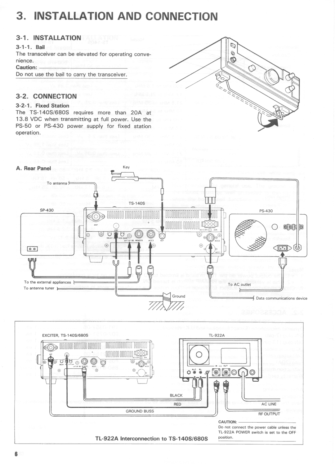 Kenwood TS-680S, TS-140S manual 