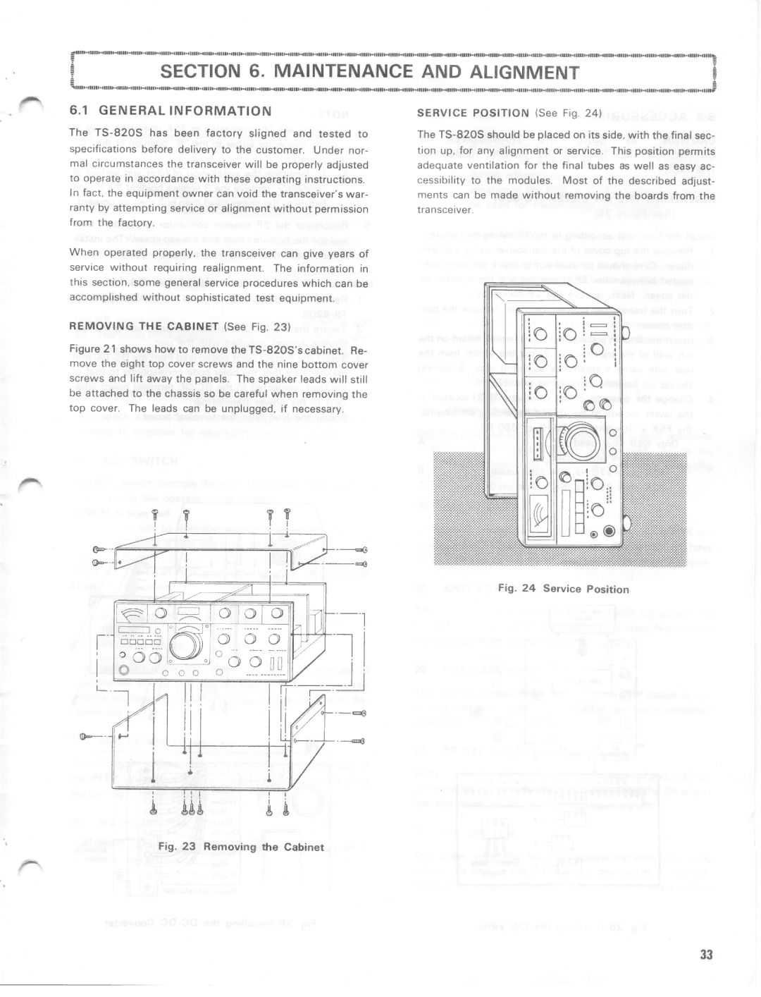 Kenwood TS-820S manual 