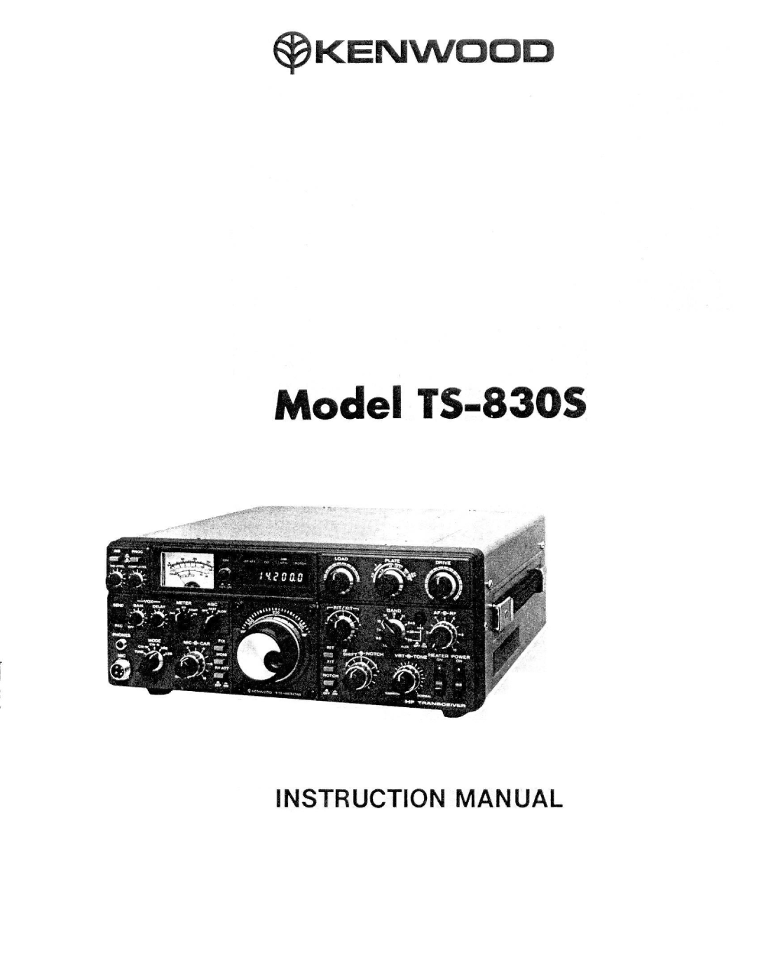 Kenwood TS-8305 manual 