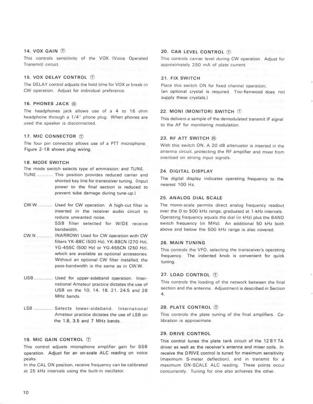 Kenwood TS-8305 manual 