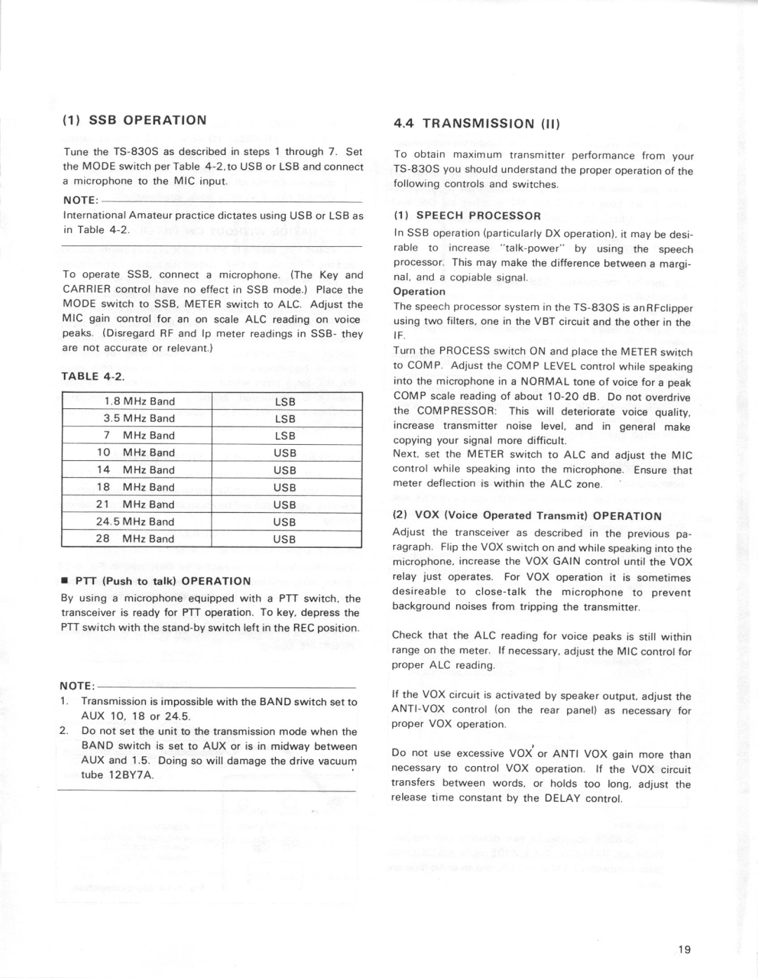 Kenwood TS-8305 manual 