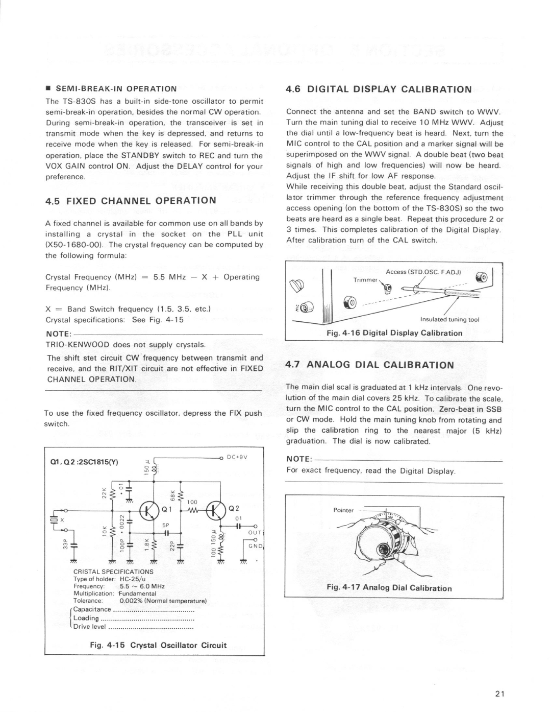 Kenwood TS-8305 manual 