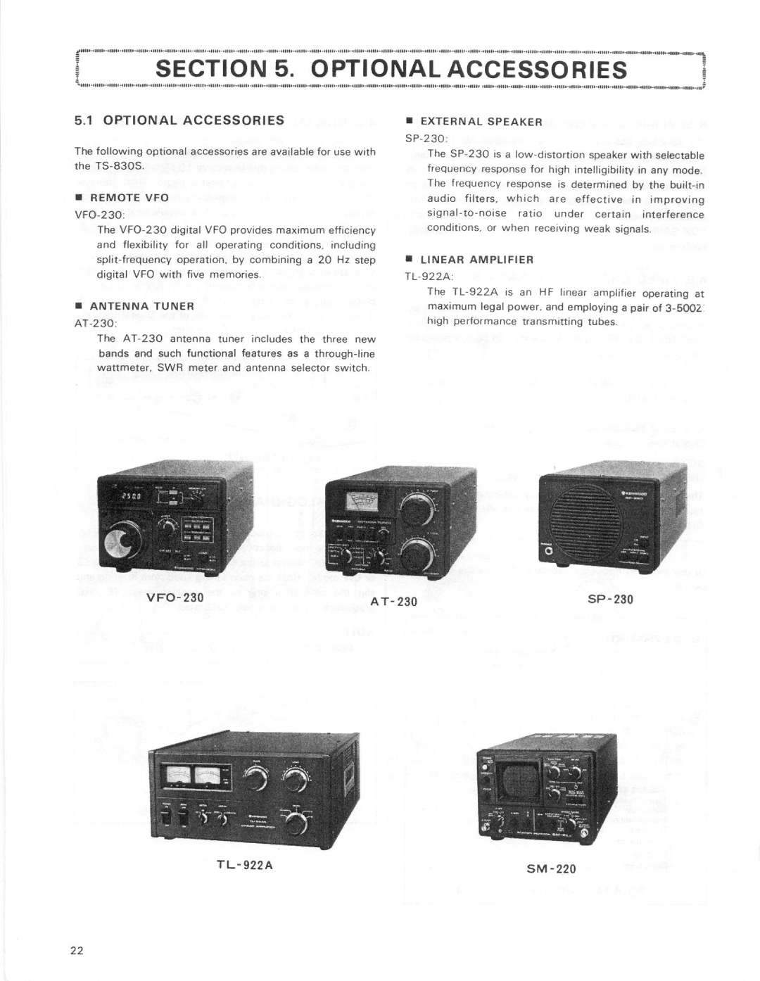 Kenwood TS-8305 manual 