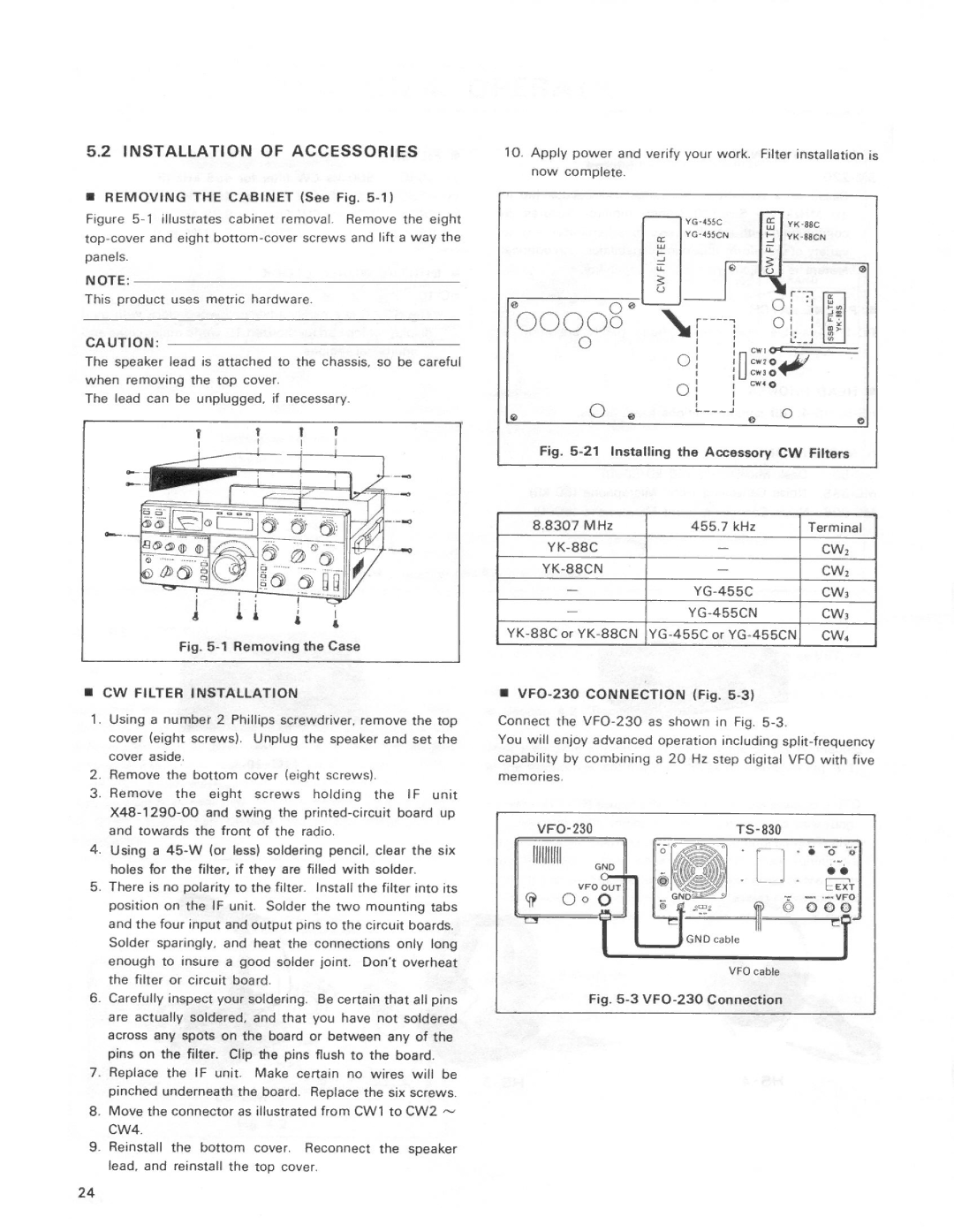 Kenwood TS-8305 manual 