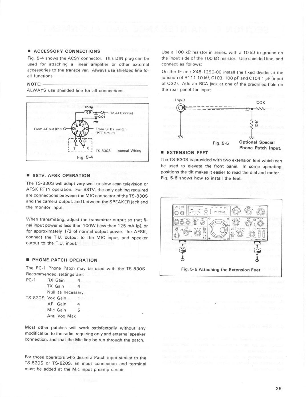 Kenwood TS-8305 manual 