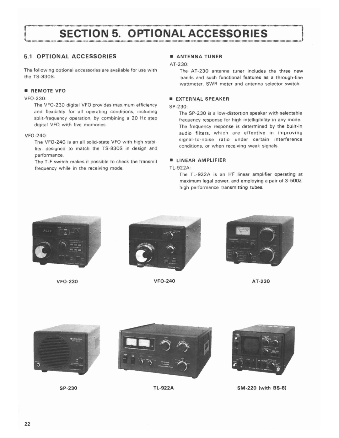 Kenwood TS-830S manual 