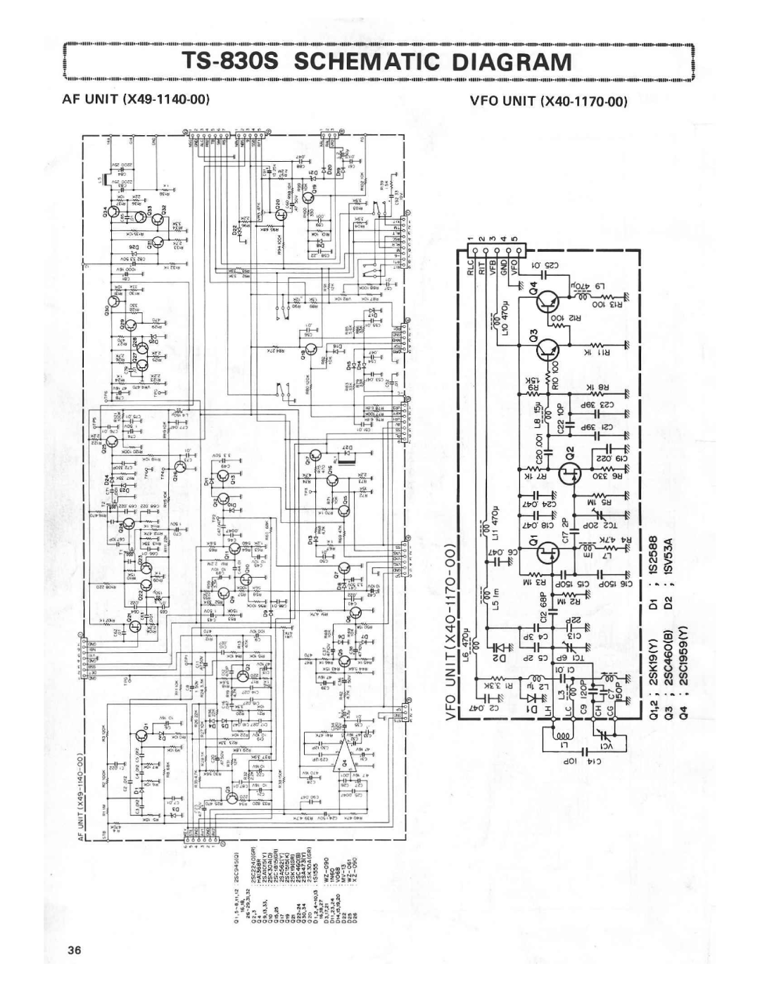 Kenwood TS-830S manual 