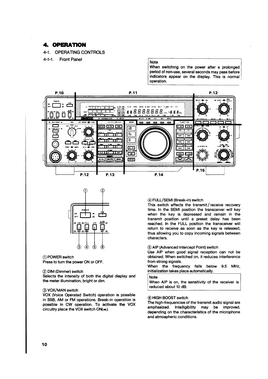 Kenwood TS-850S manual 