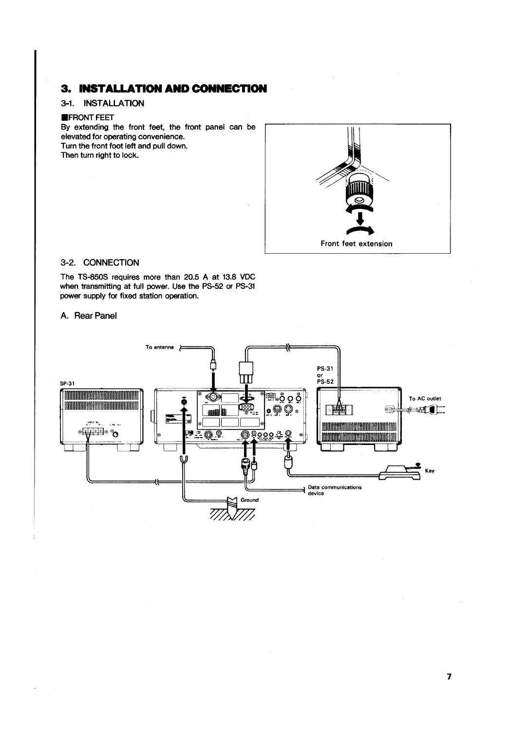 Kenwood TS-850S manual 