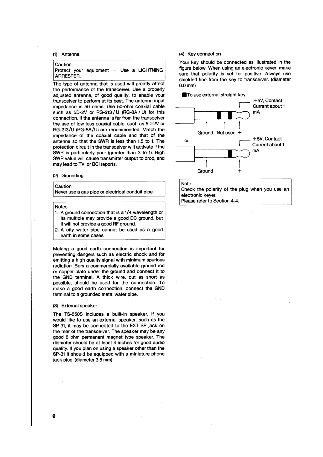 Kenwood TS-850S manual 