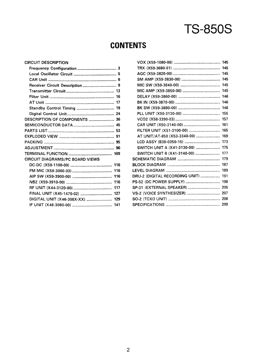 Kenwood TS-850S manual 