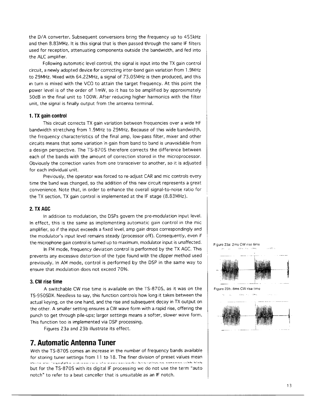 Kenwood TS-870S manual 