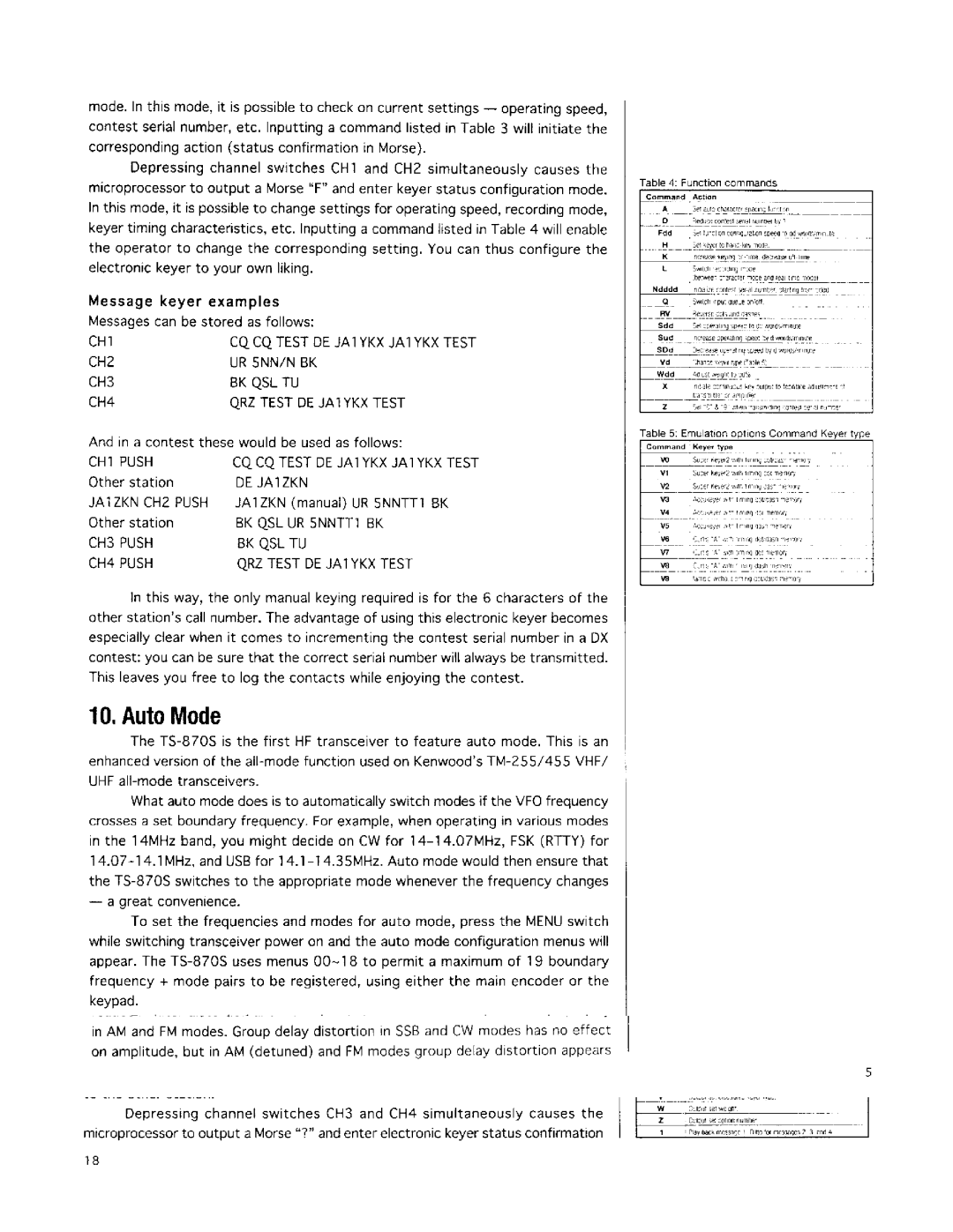 Kenwood TS-870S manual 