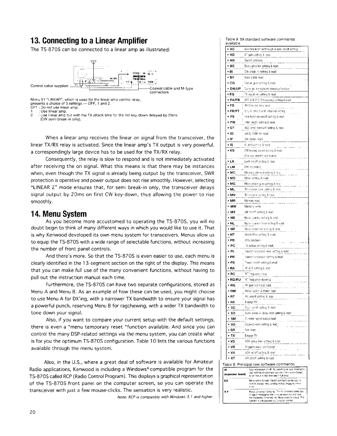 Kenwood TS-870S manual 