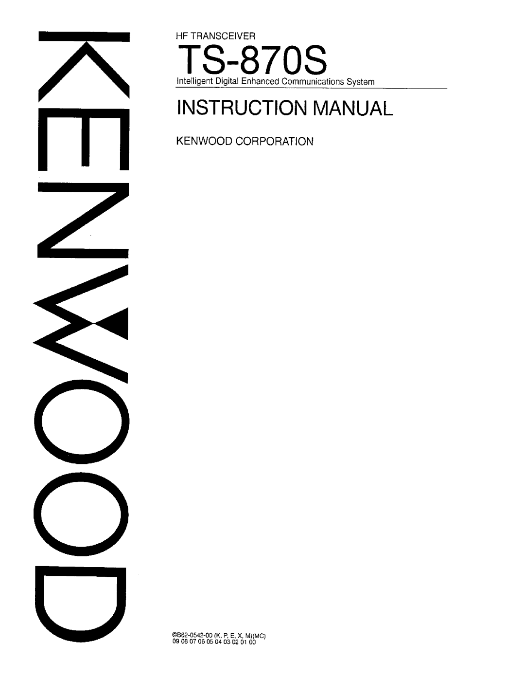 Kenwood TS-870S manual 