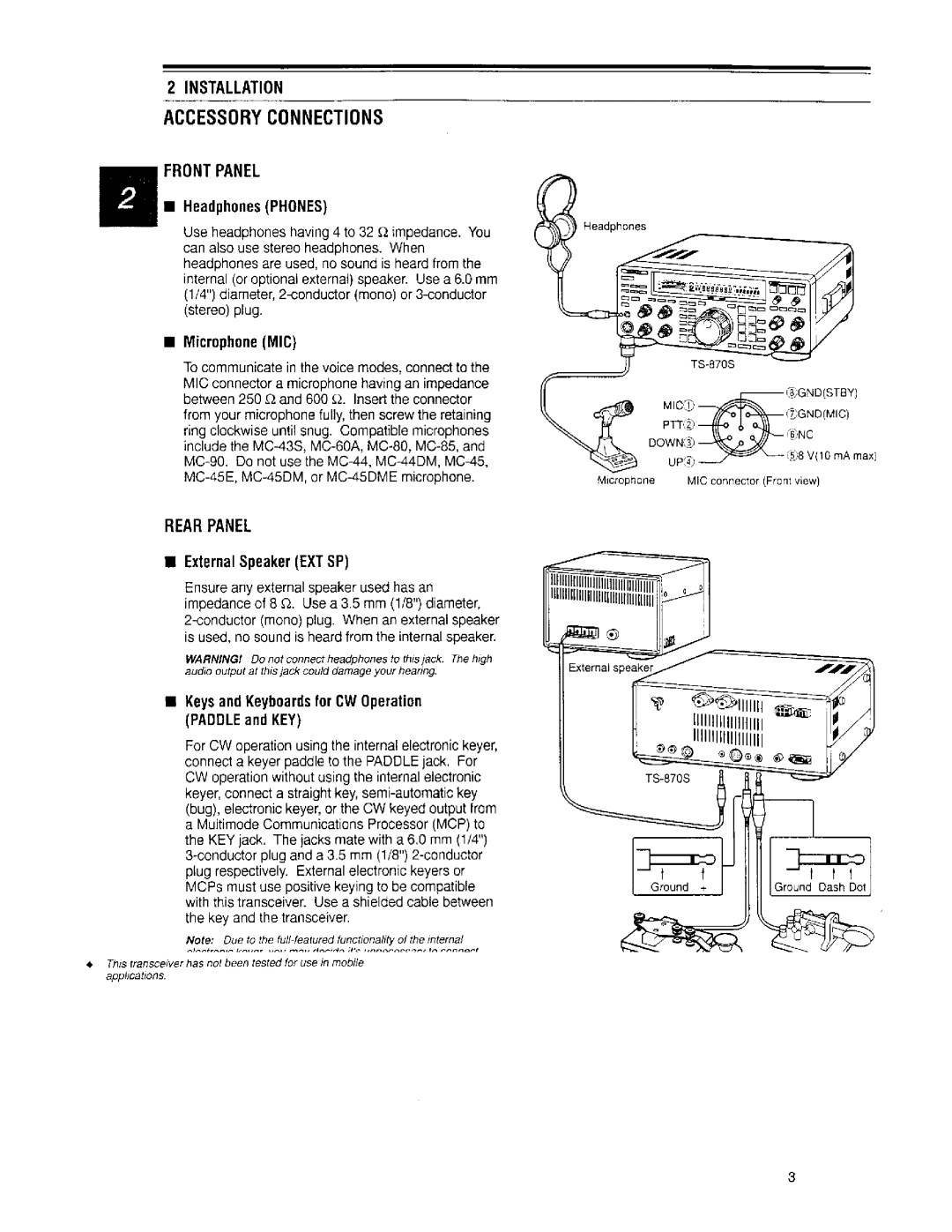 Kenwood TS-870S manual 