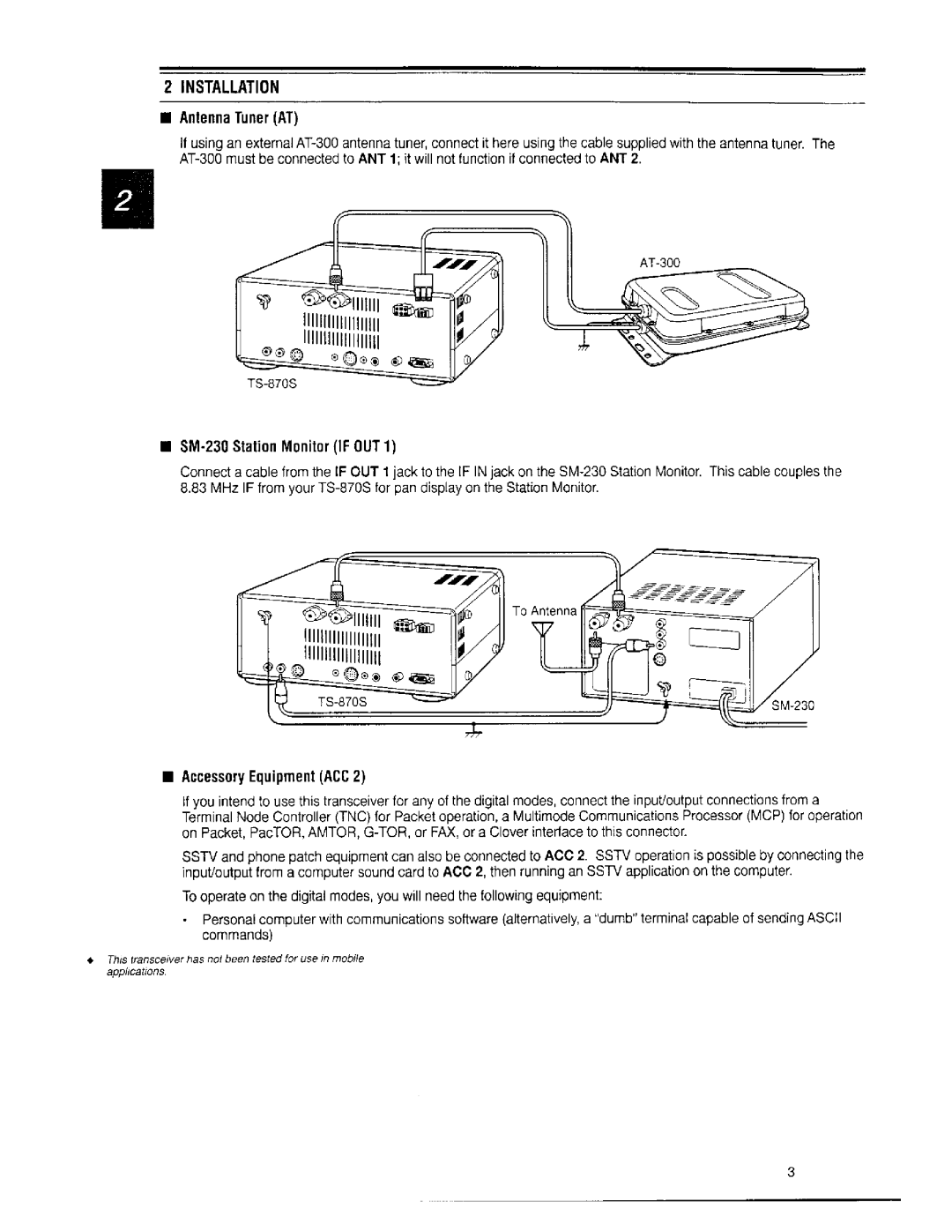 Kenwood TS-870S manual 