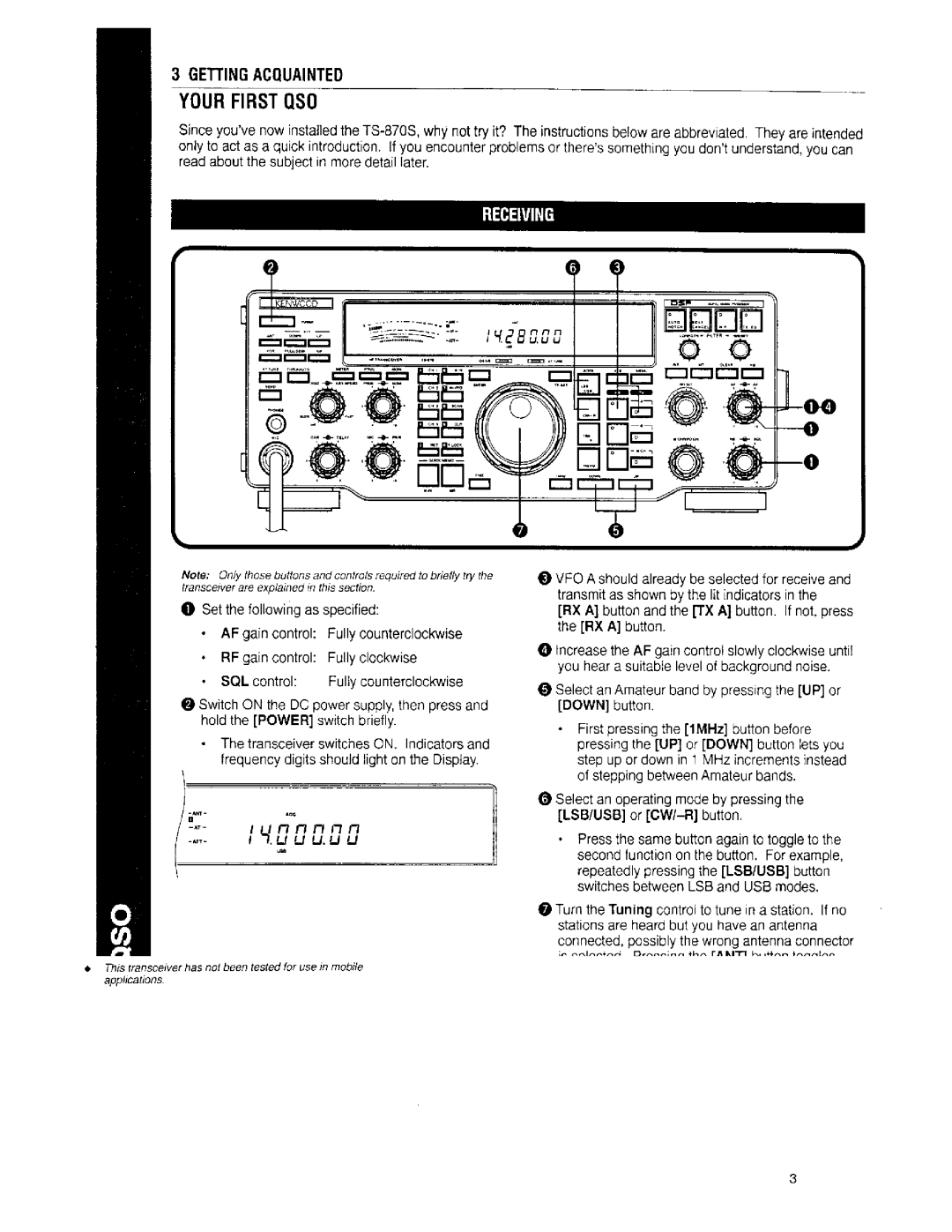 Kenwood TS-870S manual 