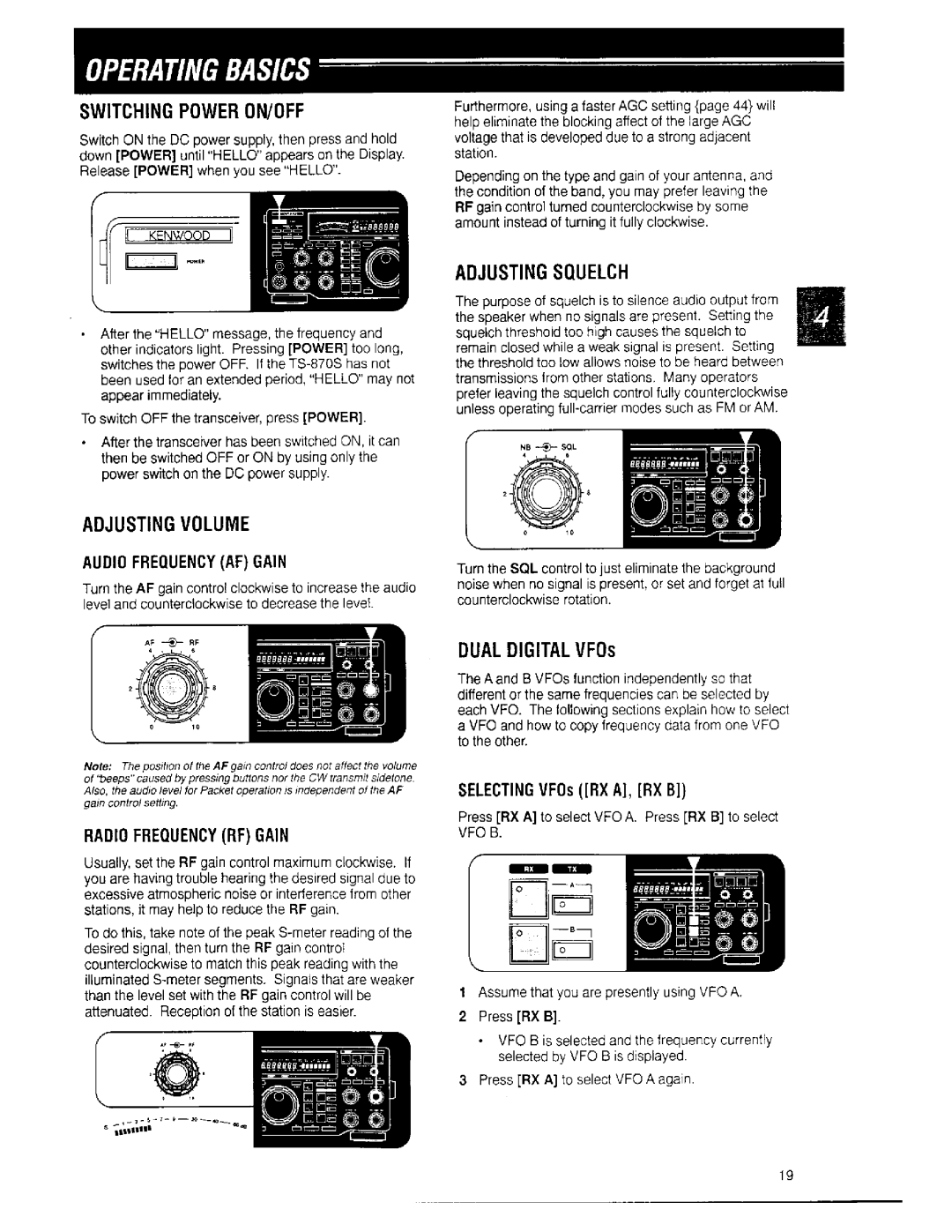 Kenwood TS-870S manual 