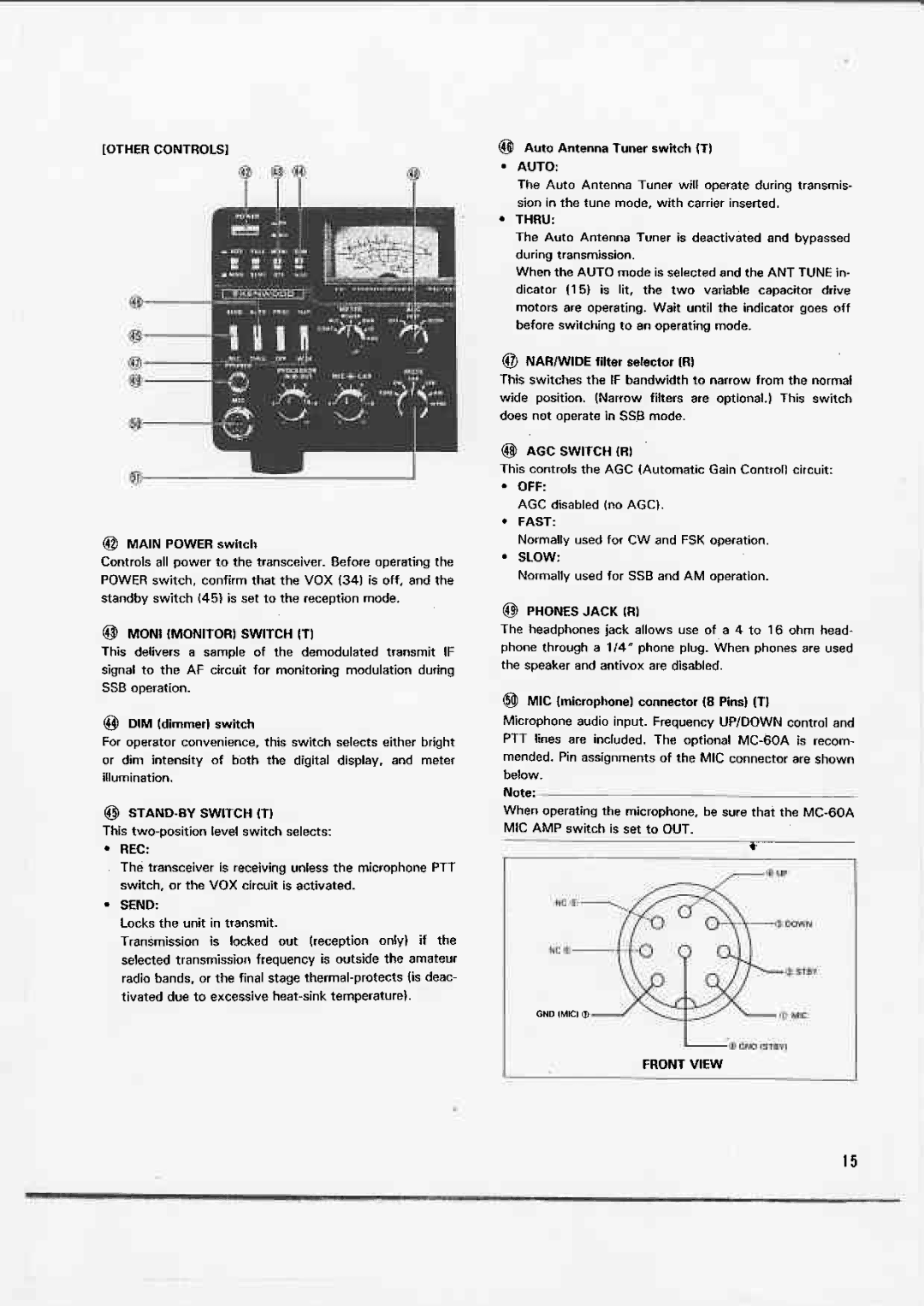 Kenwood TS-930S manual 