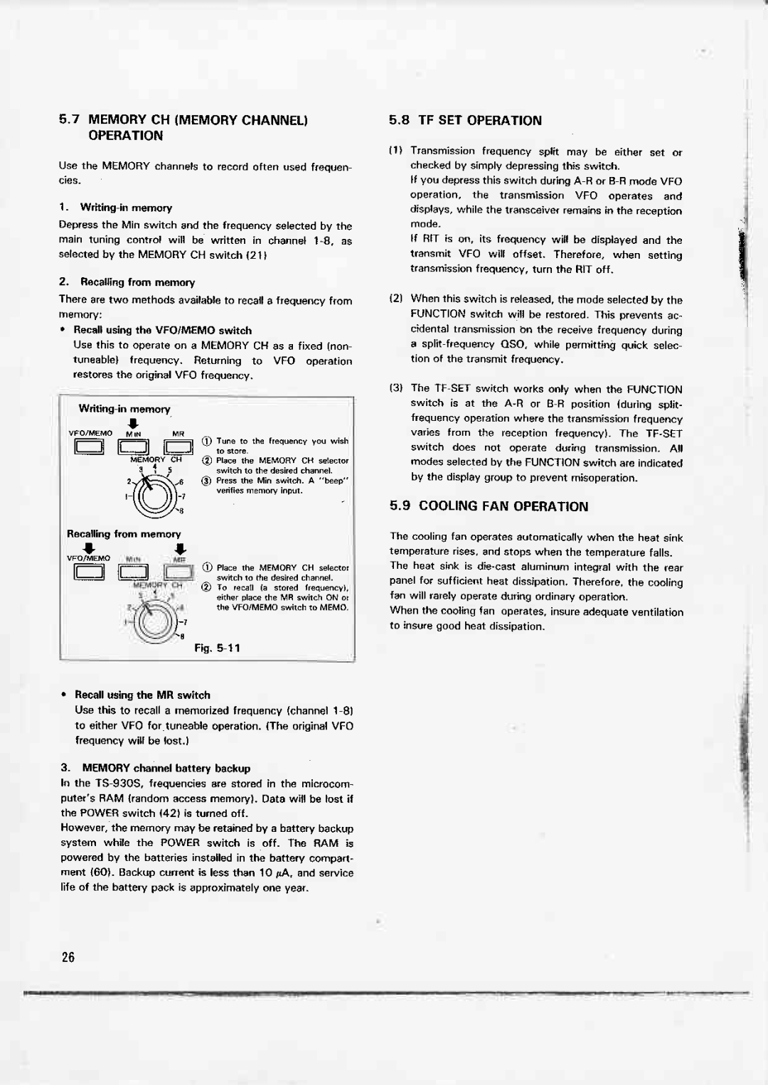 Kenwood TS-930S manual 