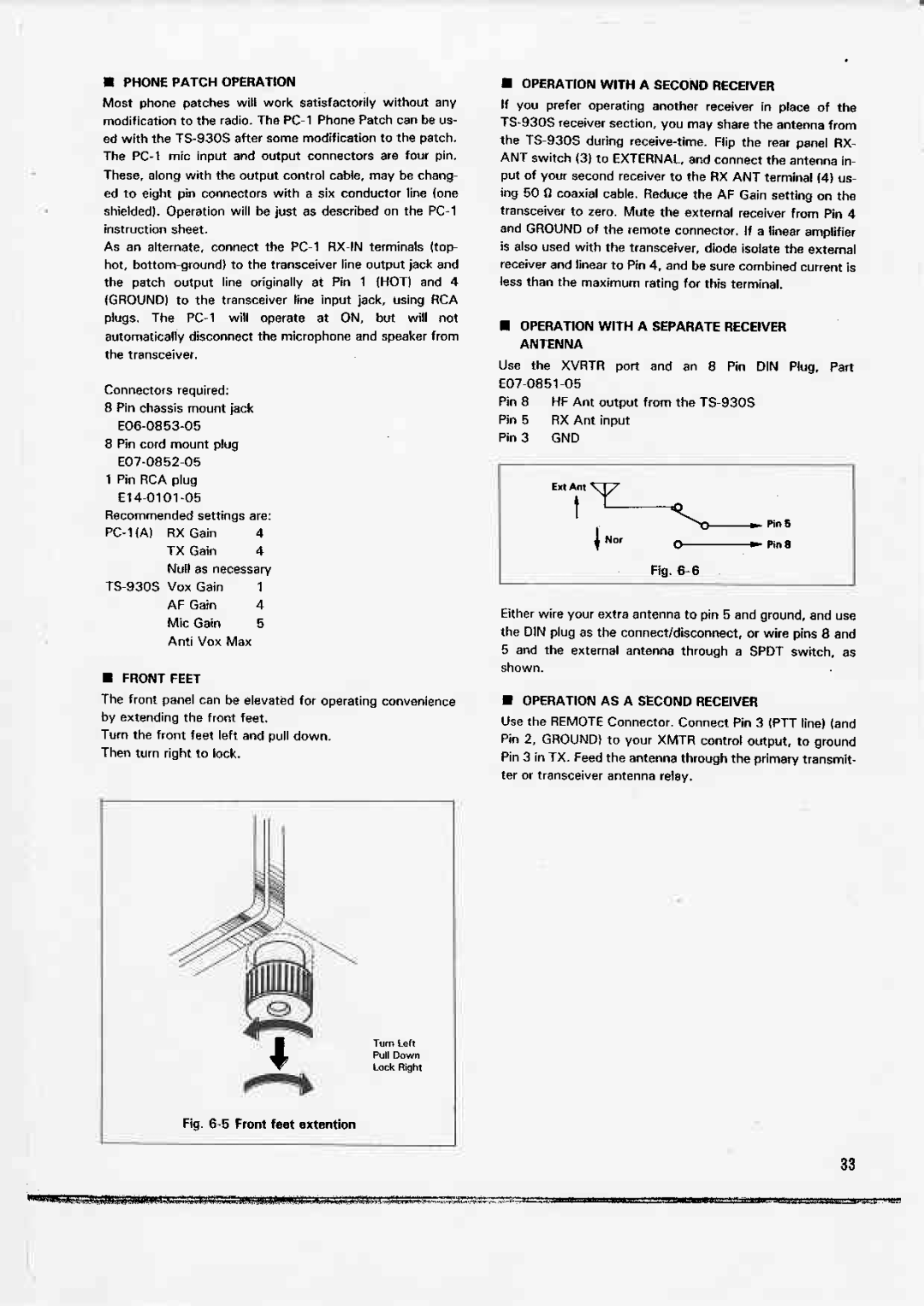 Kenwood TS-930S manual 