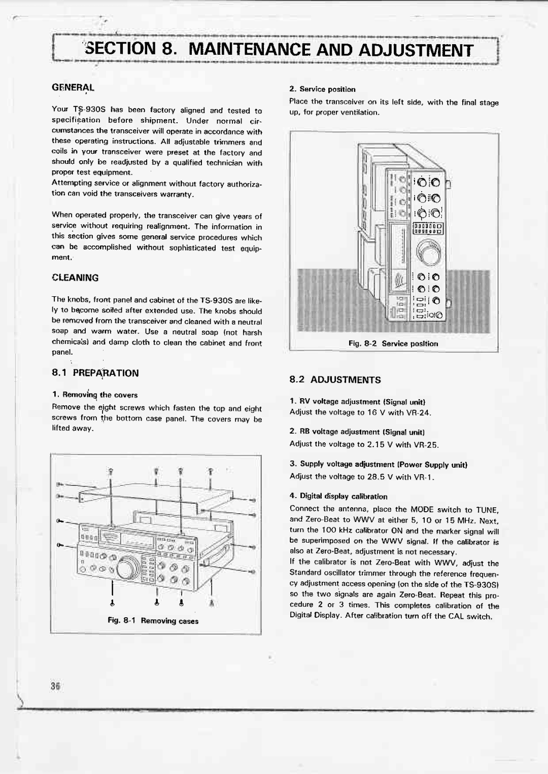 Kenwood TS-930S manual 