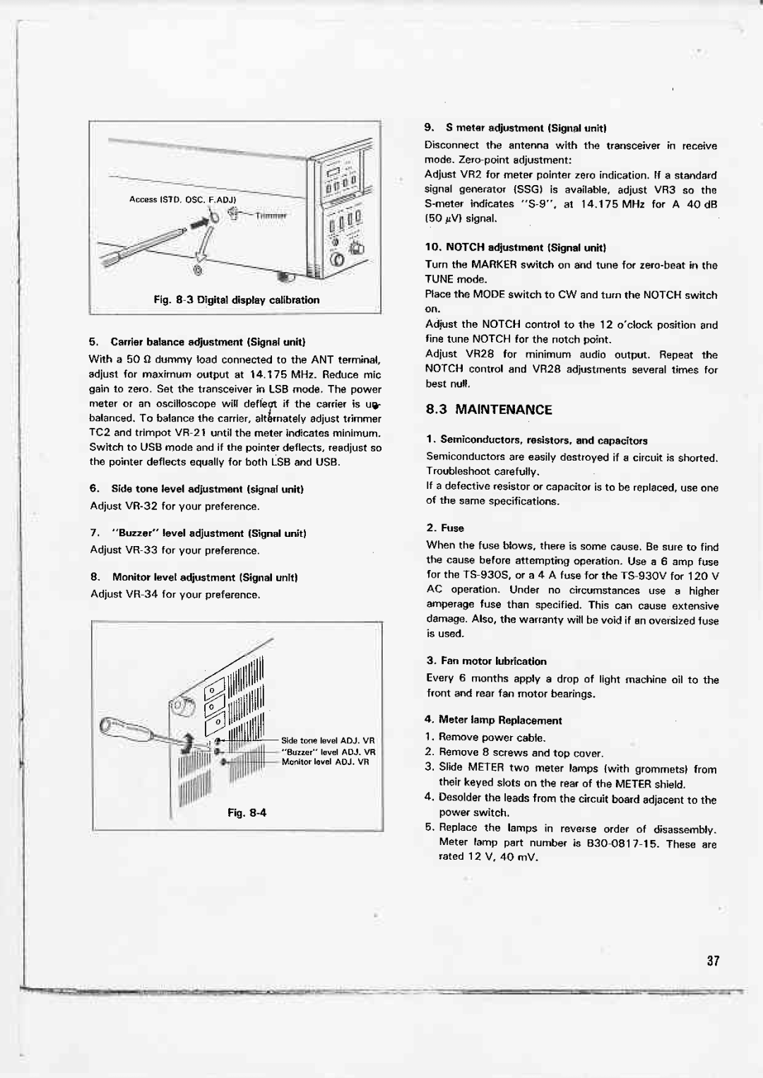 Kenwood TS-930S manual 